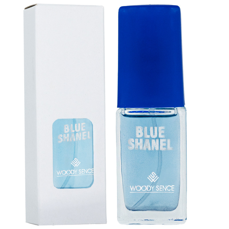 عطر جیبی مردانه وودی سنس مدل BLUE SHANEL حجم 15 میلی لیتر SCZ