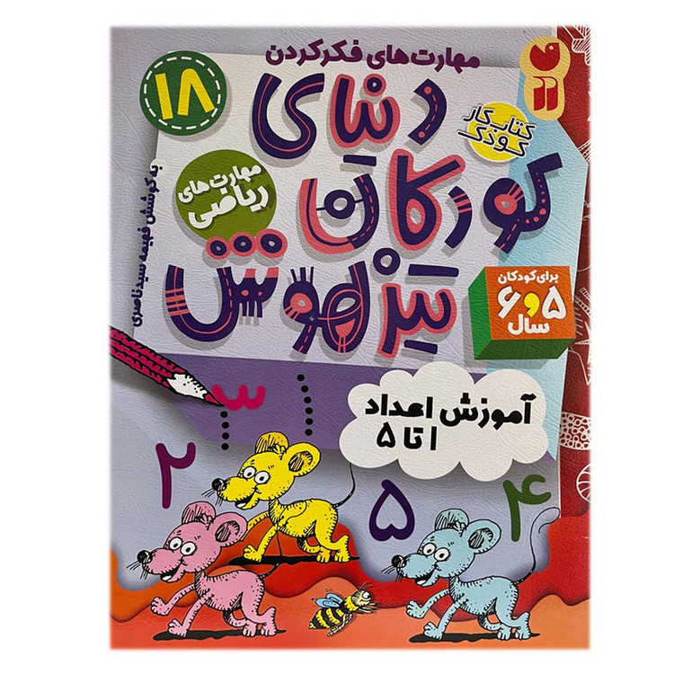 کتاب دنیای کودکان تیزهوش 18 اثر فهیمه سیدناصری نشر ذکر C2C