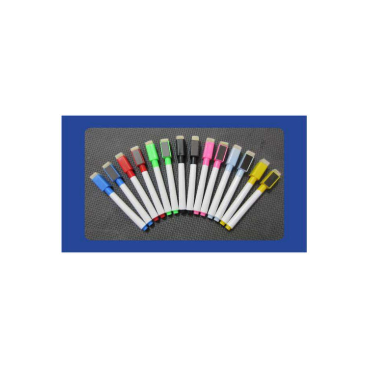 ماژیک وایت برد مدل مغناطیسی پاک کن دار کد pkht-002-5 بسته 100 عددی 4AT