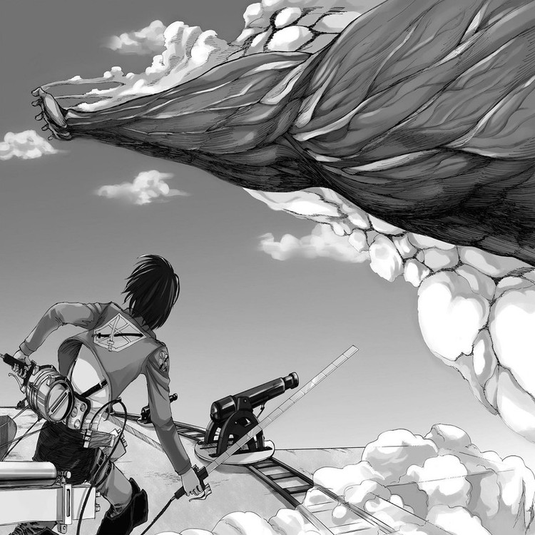 مجله Attack On Titan 1 ژوئن 2012 2UN