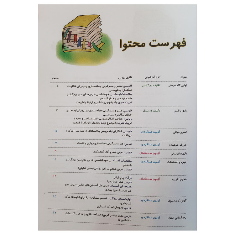 کتاب مجموعه آزمون ها و فعالیت های عملکردی پایه سوم ابتدایی اثر مریم شریف زاده و رویا ابطحی نشر یارمانا 2UN