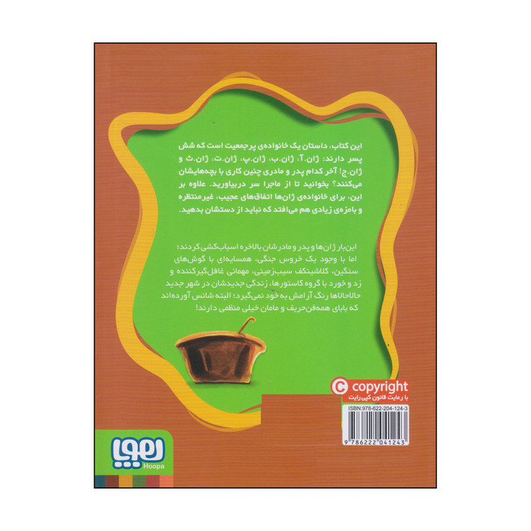 کتاب ماجراهای ژان و ژان و... ژان سوپ ماهی قرمز اثر ژان فیلیپ آرو وینیود انتشارات هوپا 2UN