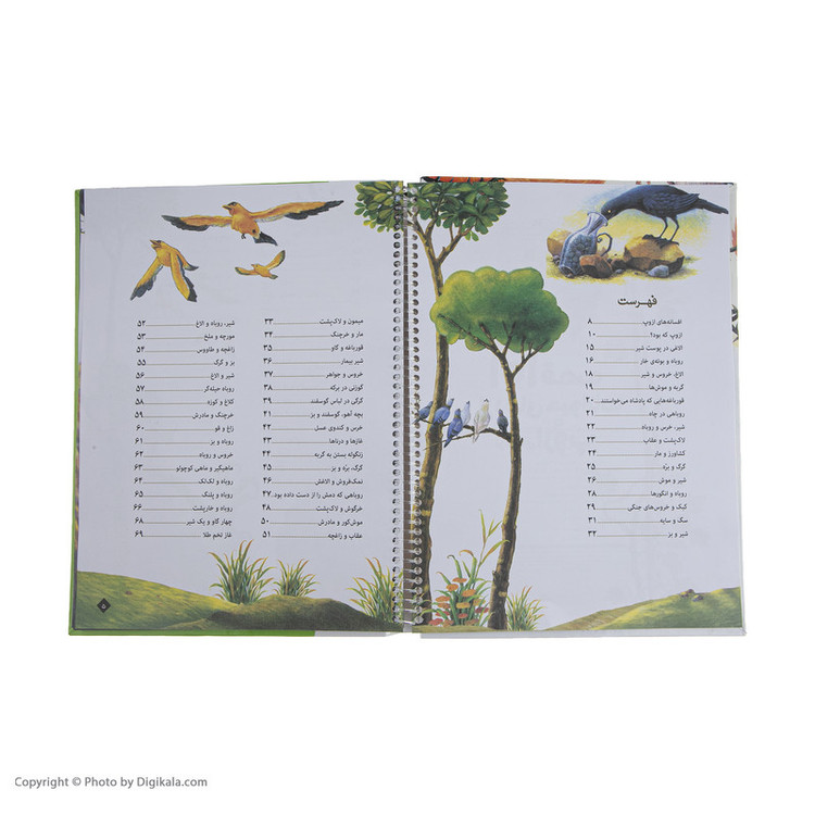 کتاب 101 قصه از دنیای حیوانات اثر ازوپ انتشارات قدیانی 2UN