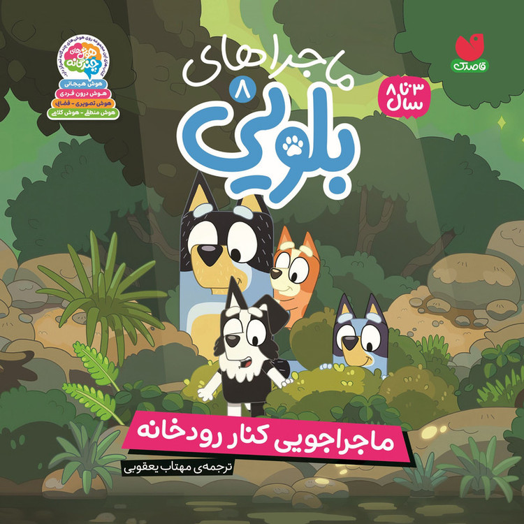 کتاب ماجراهای بلویی اثر انتشارات پنگوئن ترجمه مهتاب یعقوبی نشر ذکر جلد 8 D7F