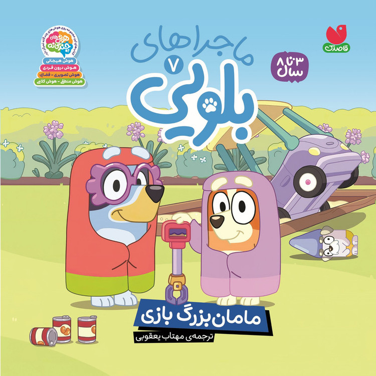 کتاب ماجراهای بلویی اثر انتشارات پنگوئن ترجمه مهتاب یعقوبی نشر ذکر جلد 7 D7F