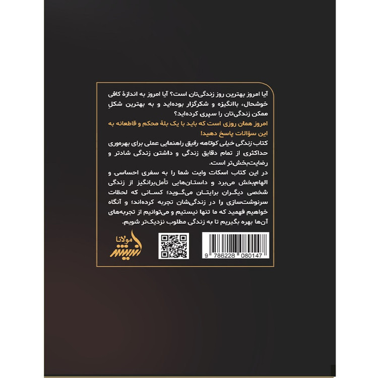 کتاب زندگی خیلی کوتاهه رفیق اثر اسکات وایت انتشارات اندیشه مولانا R6Y