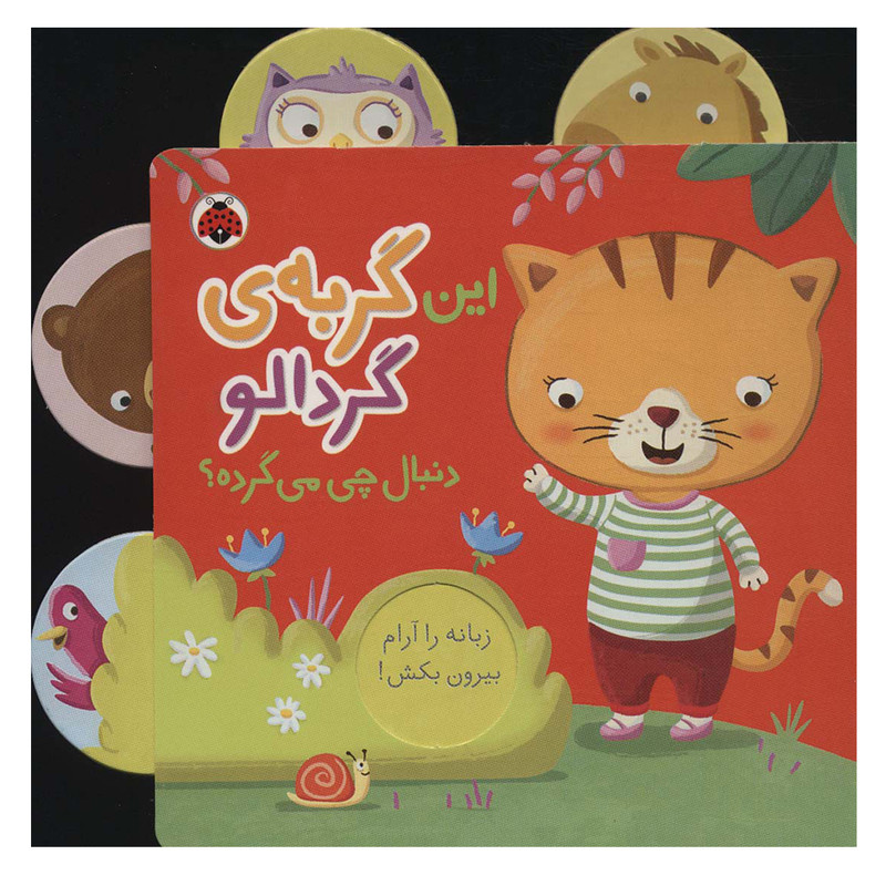 کتاب این گربه ی گردالو دنبال چی می گرده؟ اثر جنی هو انتشارات شهر قلم JFE