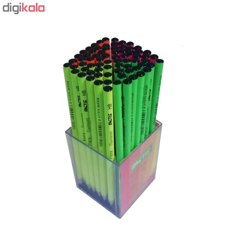 مداد مشکی فکتیس مدل F1414 بسته 72 عددی SCZ