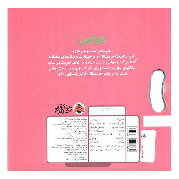 کتاب به شیره بگو کجایی اثر وحید مهمان نواز انتشارات شهر قلم D7F