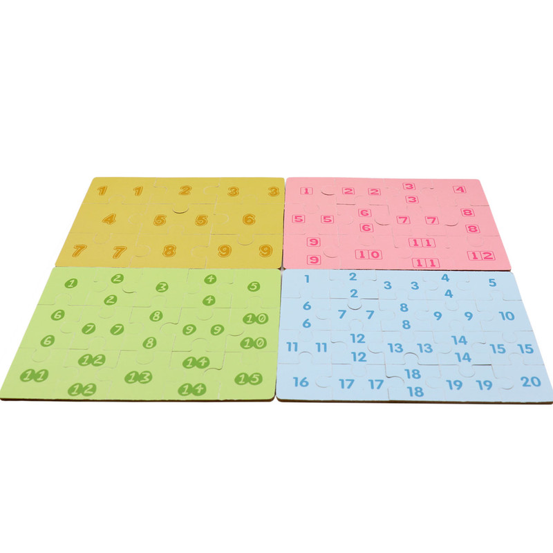پازل 56 تکه طرح وسایل نقلیه کد XHN0108 بسته 4 عددی JYV