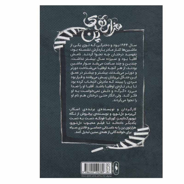 کتاب هزار توی پن اثر گی یرمو دل تورو و کورنلیا فونکه نشر باژ SUD