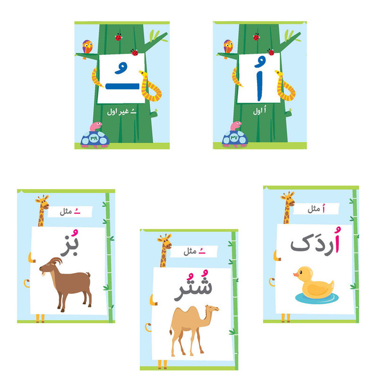 کتاب کارتهای صداکشی و آموزش الفبا اثر محمدجواد قامتی انتشارات فنی ایران RYR