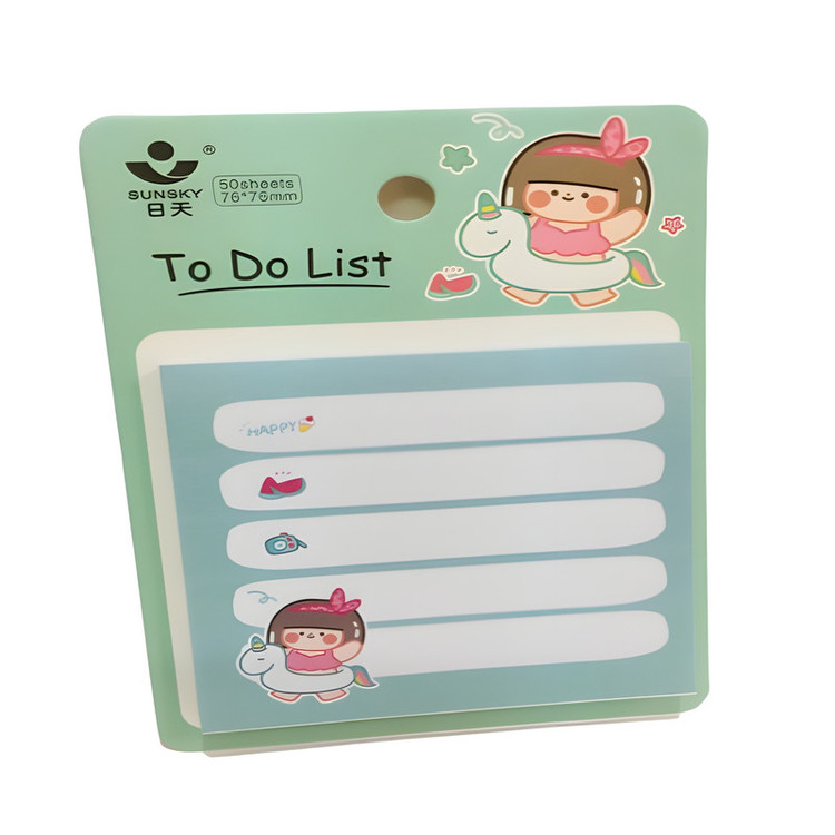 کاغذ چسب دار مدل TO DO LIST فانتزی 4AT