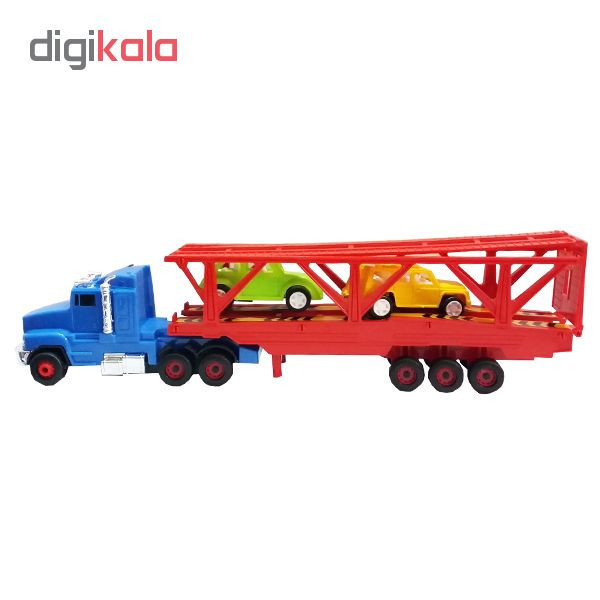 ماشین بازی طرح تریلی کد 3 بسته 3 عددی XG9