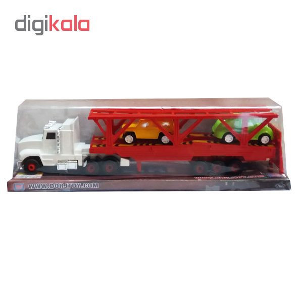 ماشین بازی طرح تریلی کد 3 بسته 3 عددی XG9