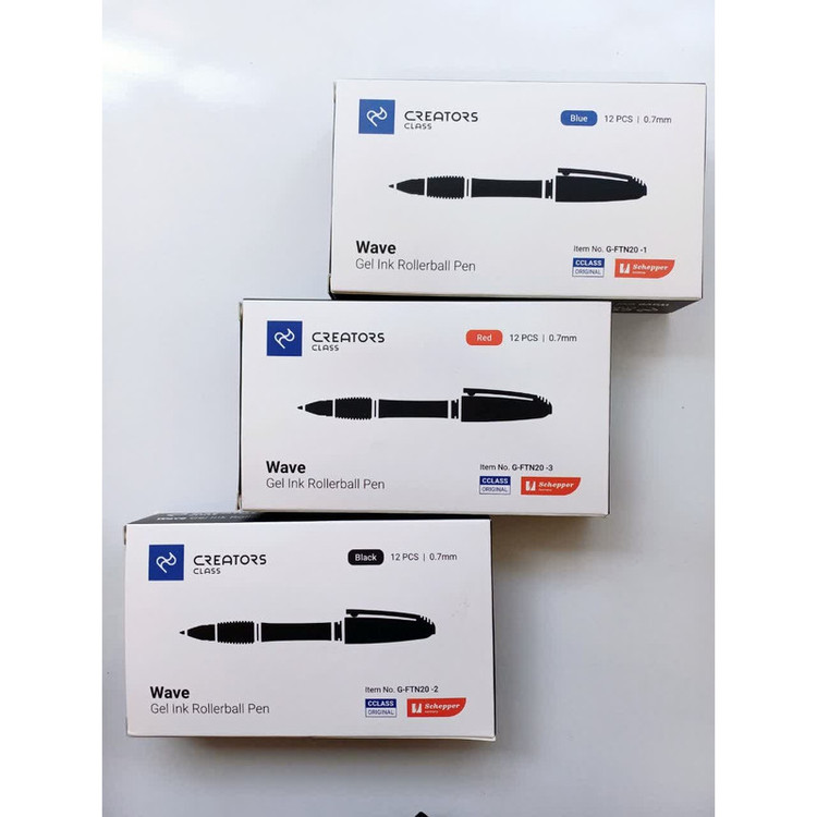 ست خودکار و روان نویس سی.کلاس مدل Wave G-FTN20 کد 0.7 بسته 3 عددی D7F