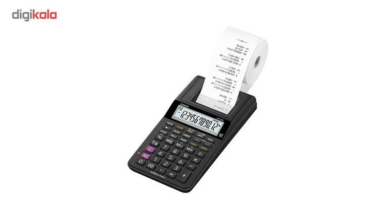 ماشین حساب کاسیو مدل HR-8RC-BK