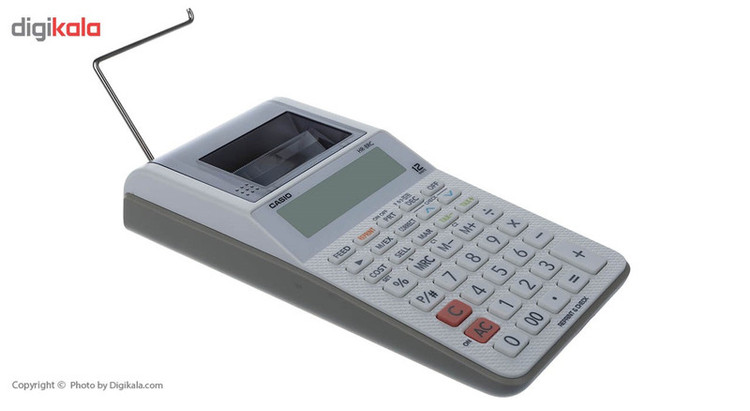 ماشین حساب کاسیو مدل HR-8RC-BK