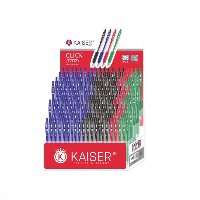خودکار 0.5 میلی متری کایزر مدل 280 بسته 216 عددی