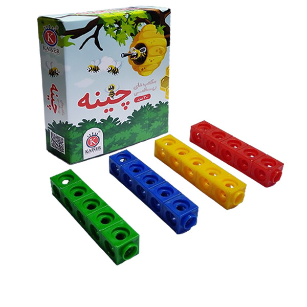 بازی آموزشی کایزر مدل چینه کد SK520 بسته 20 عددی