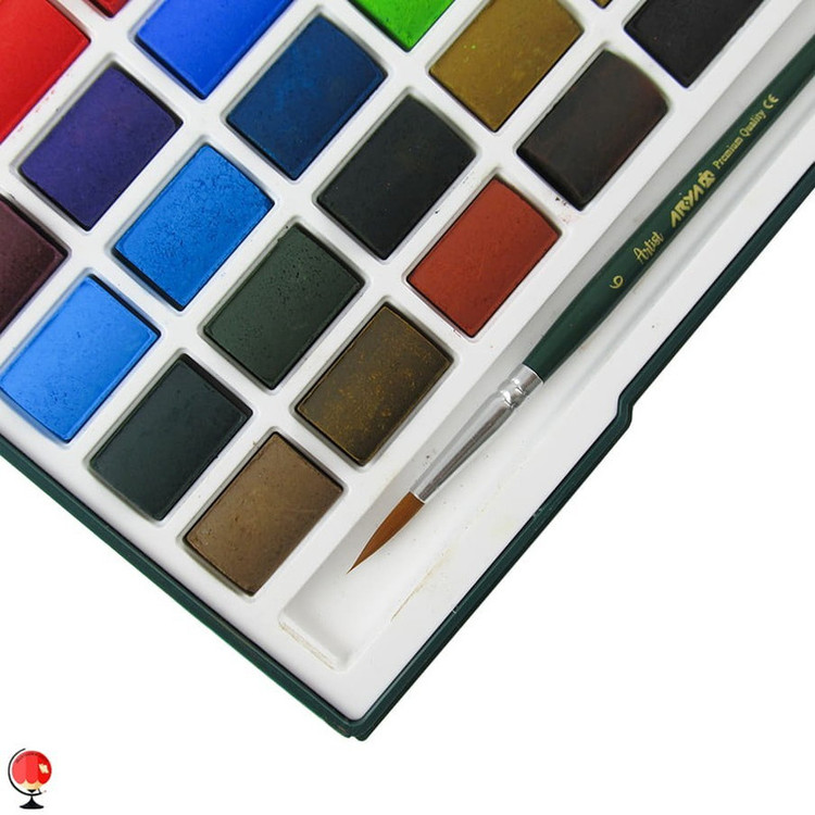 آبرنگ 36 رنگ آریا مدل حرفه ای کد 5603