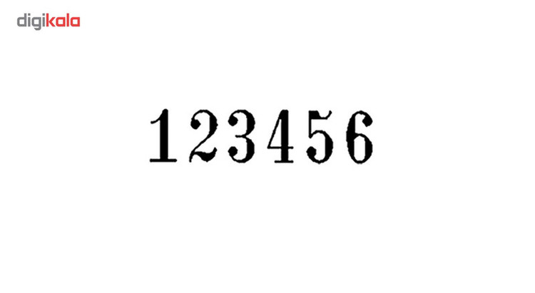 شماره زن انگلیسی رینر 6 رقمی مدل B6