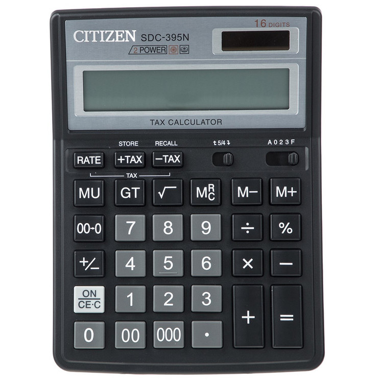 ماشین حساب سیتیزن مدل SDC-395N