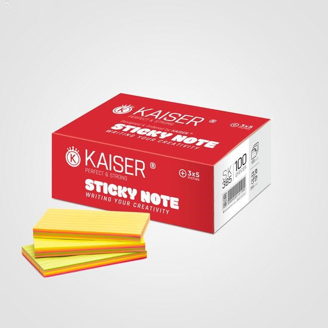 کاغذ یادداشت چسب دار کایزر کد SK385
