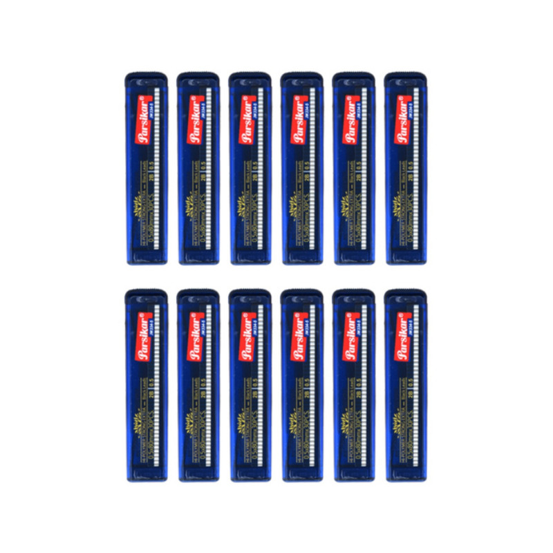 نوک مداد نوکی 0.5 میلی متری پارسیکار مدل JM334 کد AT-129-2 بسته 12 عددی