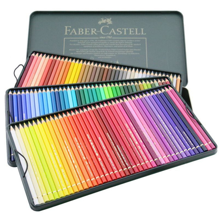 مداد رنگی 120 رنگ فابر کاستل مدل Polychromos