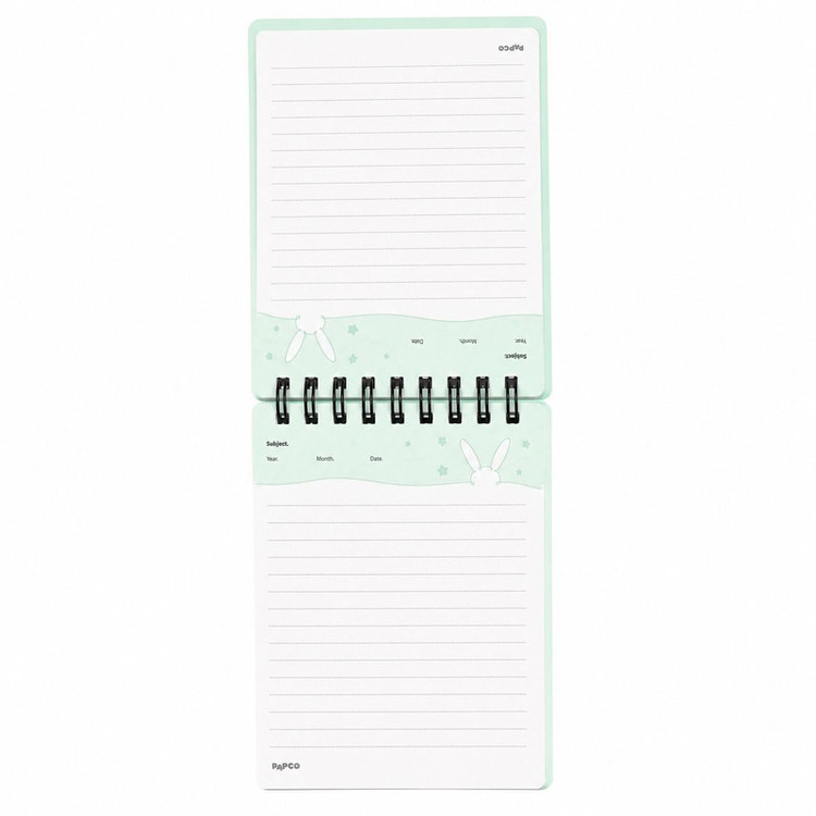 دفترچه یادداشت 100 برگ سیمی پاپکو مدل پاستلی کد NP-31028