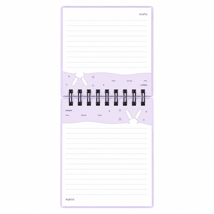 دفترچه یادداشت 100 برگ سیمی پاپکو مدل پاستلی کد NP-31028