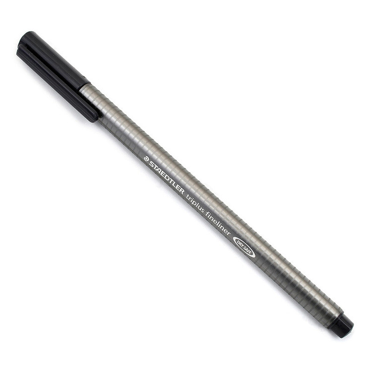 روان نویس استدلر مدل Triplus Fineliner کد B-334-0.3 مجموعه 2 عددی