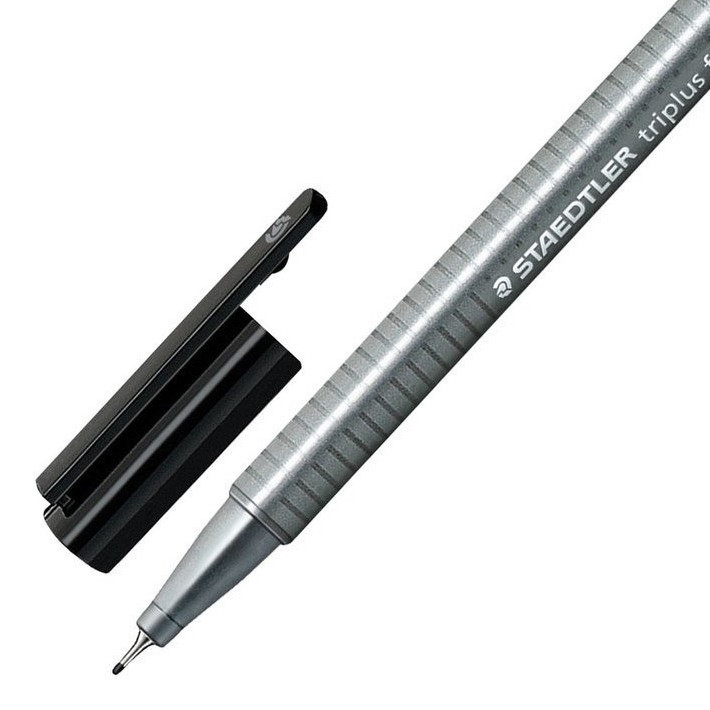 روان نویس استدلر مدل Triplus Fineliner کد B-334-0.3 مجموعه 2 عددی