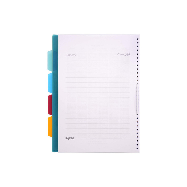 کاغذ کلاسوری پاپکو مدل NB-624-SH-A4 بسته 120 عددی