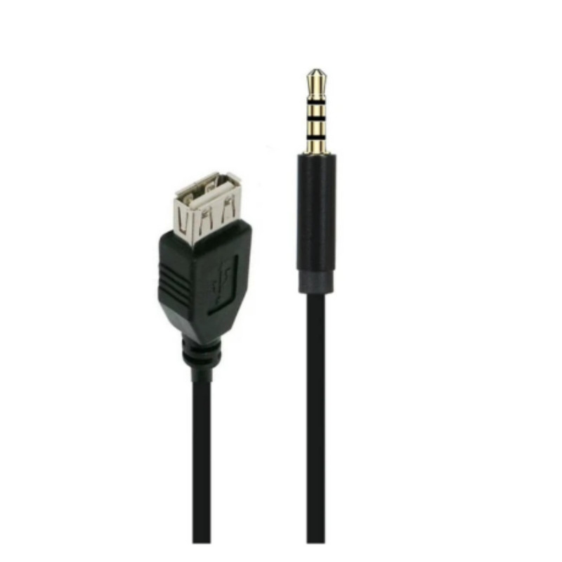 کابل تبدیل USB به AUX مدل Female طول ۱ متر