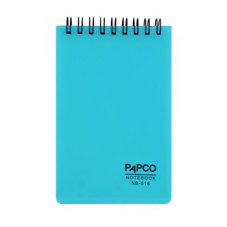 دفترچه یادداشت پاپکو کد 616-PC-07 به همراه خط کش و خودکار بسته 4 عددی