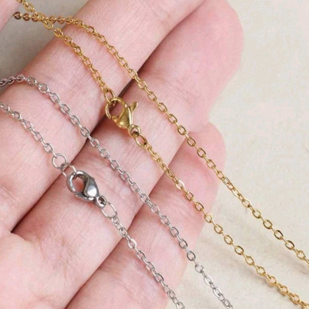 زنجیر دیپلمات استیل نقره ای طلایی مشکی