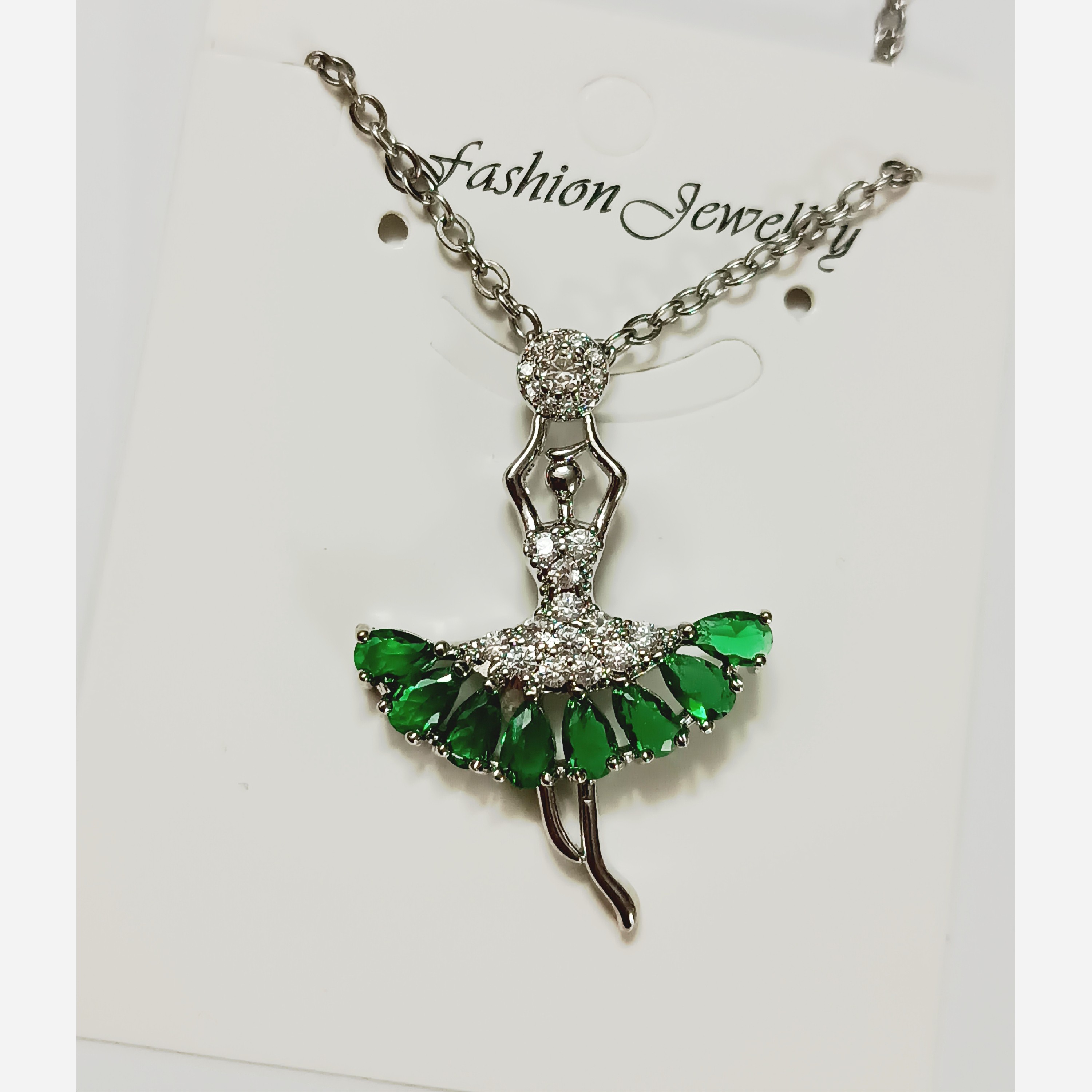 گردنبند استیل زنانه دخترانه مدل دختر پرنسس