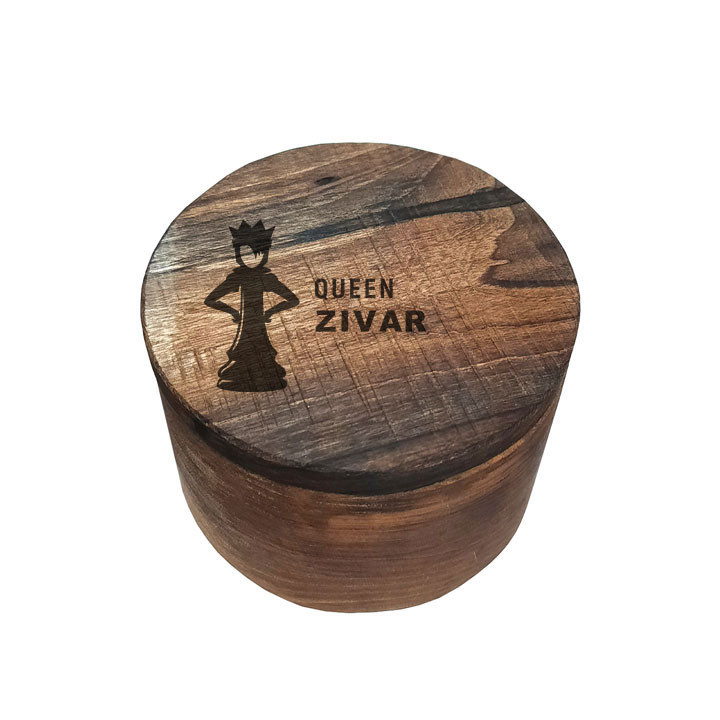 جعبه هدیه چوبی مدل زیور