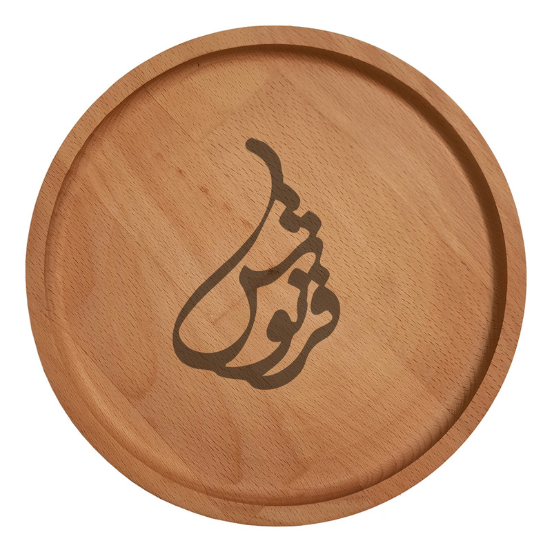 بشقاب چوبی مدل فرنوش