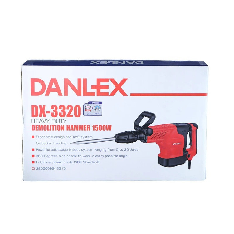 چکش تخریب ۳۶ میلیمتری ۱۵۰۰ وات دنلکس مدل DX-3320