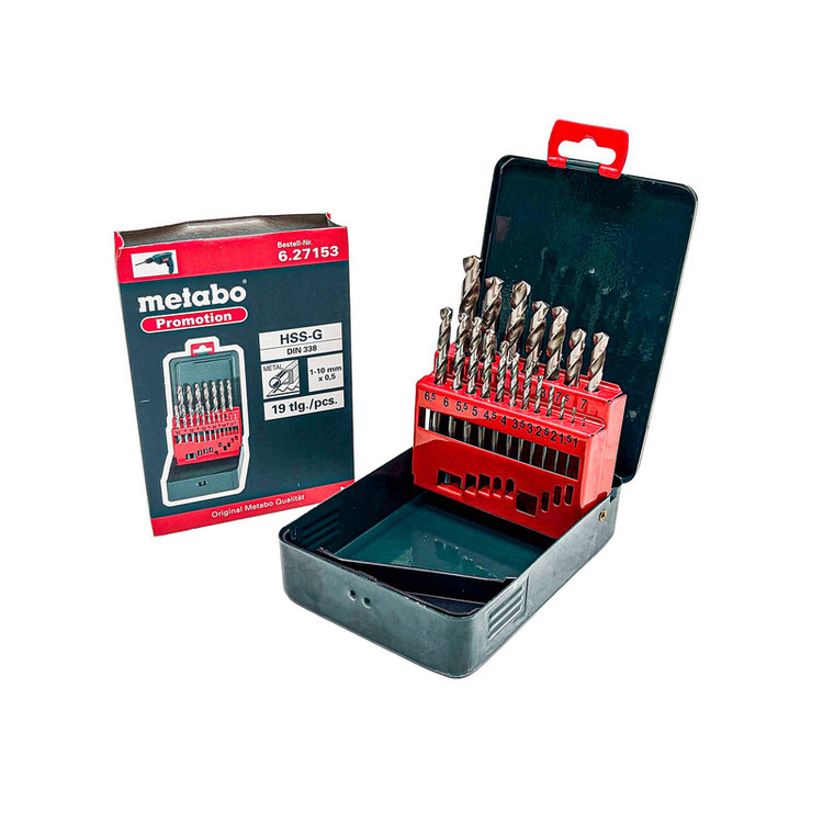مته آهن متابو مدل MDB-27153 مجموعه ۱۹ عددی